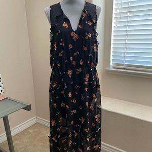 Black flowy dress